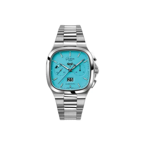 Glashütte Original Автоматический Механический Часы Мужские Винтажные 40мм*40мм Синий