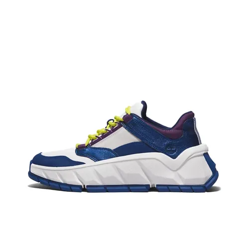 Timberland Tbl Turbo Противоскользящий Устойчивый к истиранию Низкий Топ Спортивная Повседневная Обувь Женская Синяя Белая