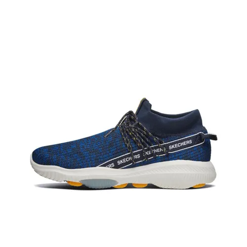 Skechers GO WALK Series Revolution Ultra Низкий Топ Повседневная Обувь Мужская Синий Черный