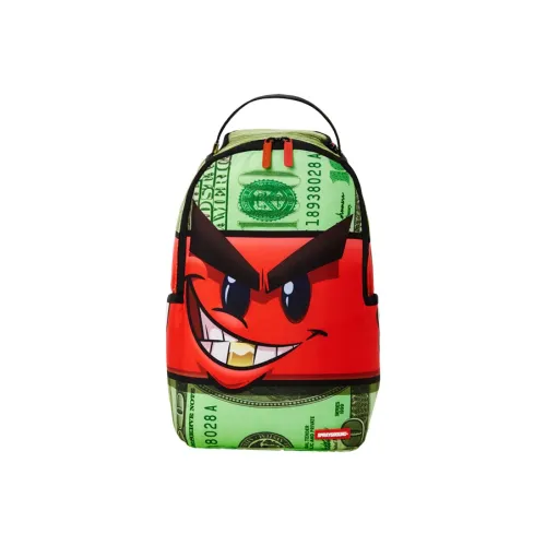 SPRAYGROUND Полиэстер Ноутбук Сумка Рюкзак Средний Унисекс Зеленый