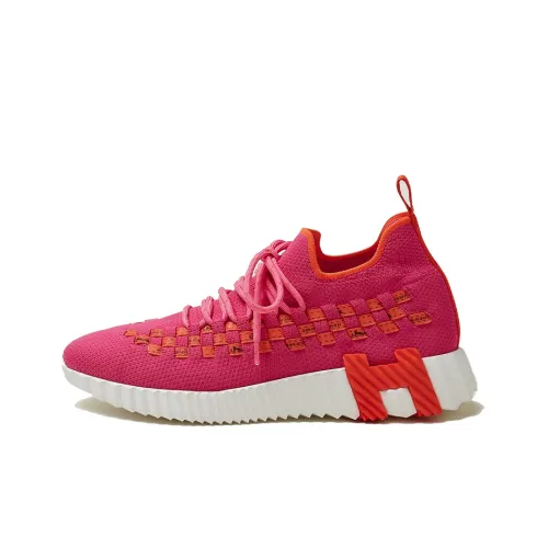 HERMES Fle MID Топ Повседневная обувь Женская Розовая