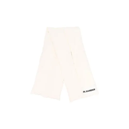 JIL SANDER Полиэфирный трикотаж Шарфы Нейтральный Унисекс