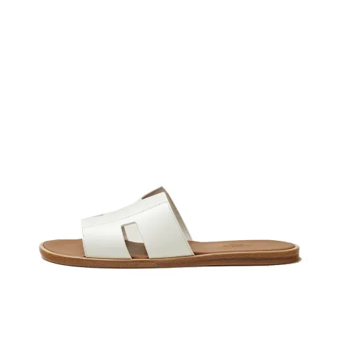 HERMES Izmir Слипоны Мужской Белый