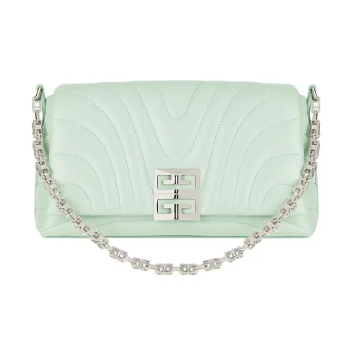 GIVENCHY Лоскутное шитье Коровья кожа Ручная Сумка через плечо Маленькая Женская Мятно-зеленая