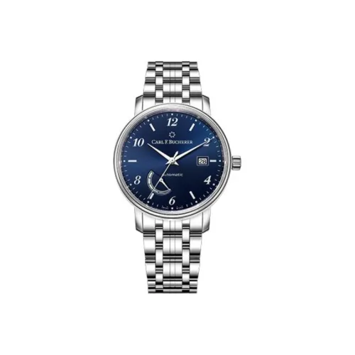 Carl F.Bucherer Автоматический Механический Часы Мужские ADAMAVI Collection 40,2 мм Синий