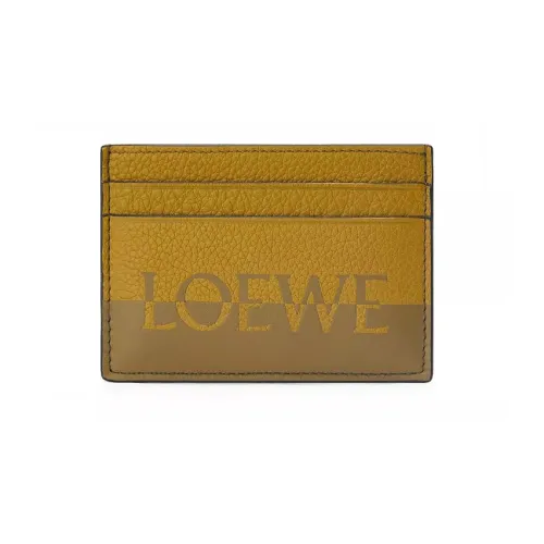 LOEWE Кошелек из коровьей кожи держатель для карт мужской темно-зеленый