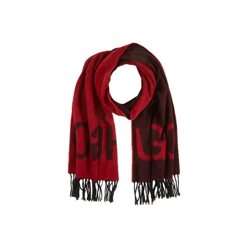 Hugo Boss Wool Knit Шарфы Красный Мужской