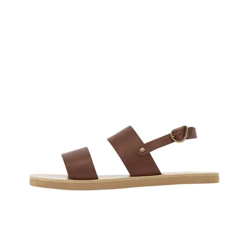 ANCIENT GREEK SANDALS Dinatos One Ремень Сандалии Мужские Каштановые