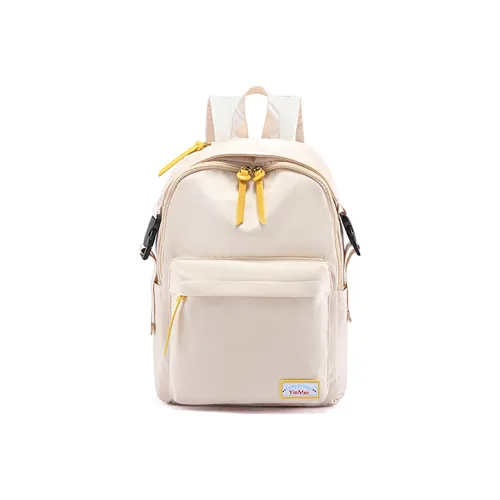 Sound For Life Нейлоновый Рюкзак Большой Женский Экрю Розовый