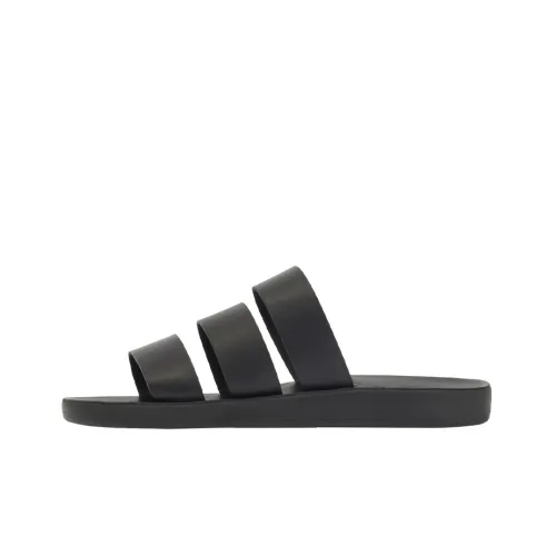 ANCIENT GREEK SANDALS Minas Comfort Stylish Men's Black