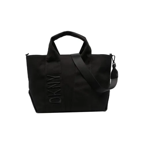 DKNY Хлопок Тоут Сумка Сумка для покупок Сумка через плечо Сумка на одно плечо Женская Черная