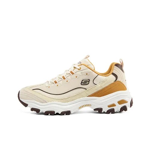 Skechers D'LITES 1,0 Низкий Топ Casual Мужской Natural