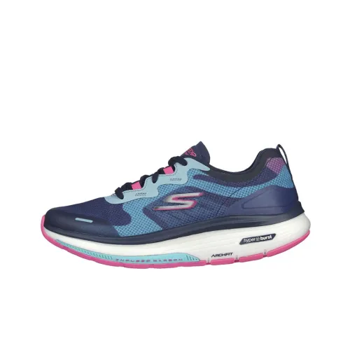 Skechers Go Walk Workout Walker Низкий Топ Повседневная Обувь Женская Синяя