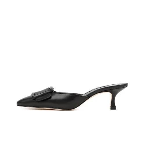 MANOLO BLAHNIK Домашние тапочки Женские