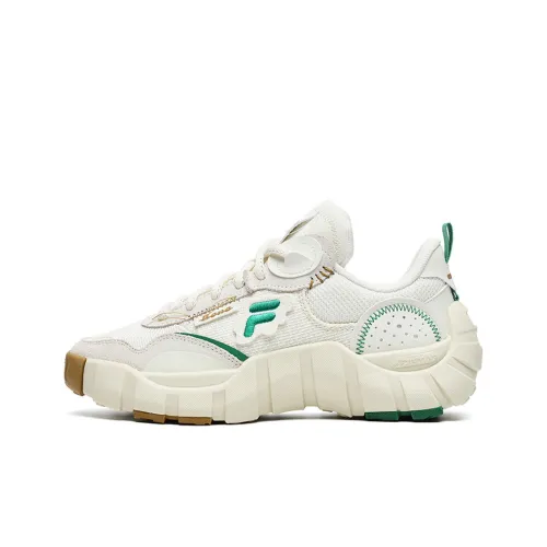 FILA FUSION BONE Низкий Топ Casual Женский Белый Бежевый