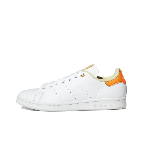 Adidas Originals Stan Smith HER Vegan Slip Resistant Abrasion Resistant Low Топ Скейтборд Кроссовки Женские Белый Желтый