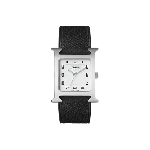 HERMES Heure H Наручные часы Кварцевый механизм Белый циферблат Женские