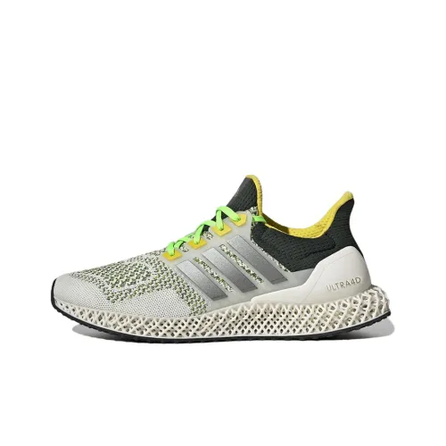 Adidas ULT Устойчивый к истиранию Дышащий MID Беговые кроссовки Мужские Серый Зеленый