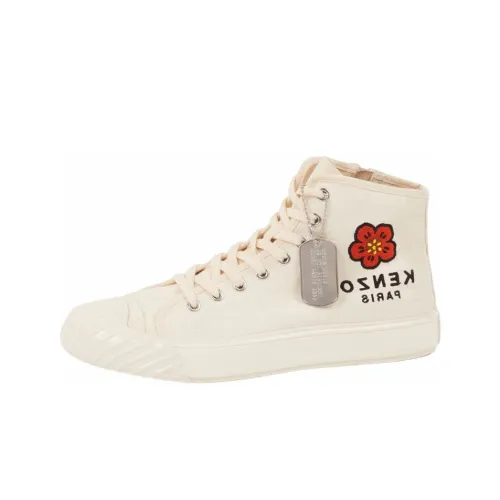 KENZO High Top Canvas Shoes Women's
