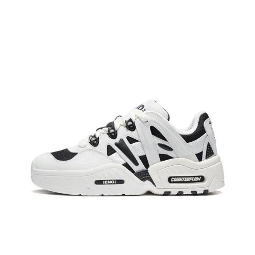 LINING Yi 2,0 Yù 2,0 Low Топ Спортивная повседневная обувь Женская Белый Черный