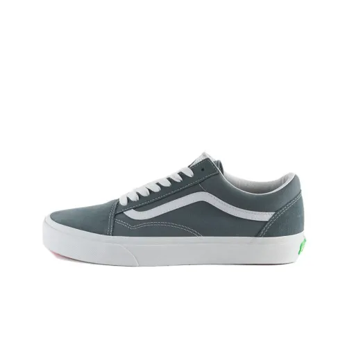 Vans Old Skool Collection Низкие Кроссовки для Скейтбординга Унисекс Серый Белый