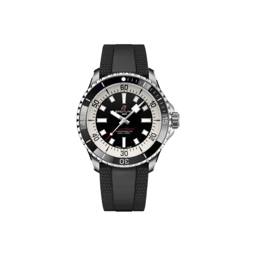 BREITLING Автоматический Механический Часы Мужские Super Ocean Collection 42 мм Черные