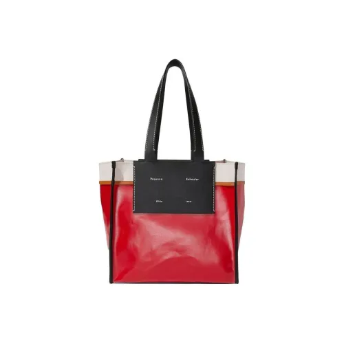 PROENZA SCHOULER Сумка через плечо из коровьей кожи Женская Черная Красная