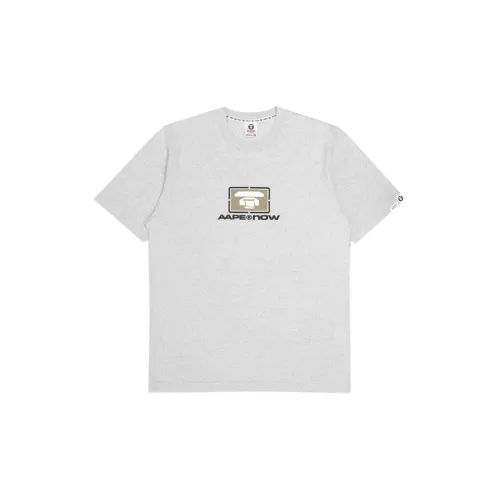 Aape FW22 T Рубашка Мужская Белая Серая