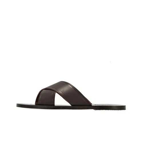 ANCIENT GREEK SANDALS Слипоны Мужской Кофе