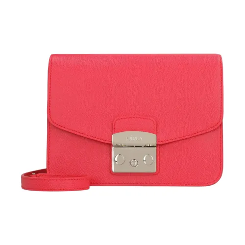 Furla Кожа Сумка через плечо Сумка на плечо Маленькая Женская Красная