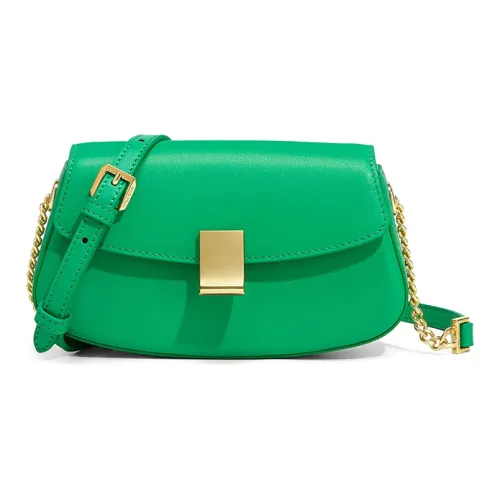 Gong Xuan Коровья кожа Сумка через плечо Маленькая Женская Мятно-зеленая