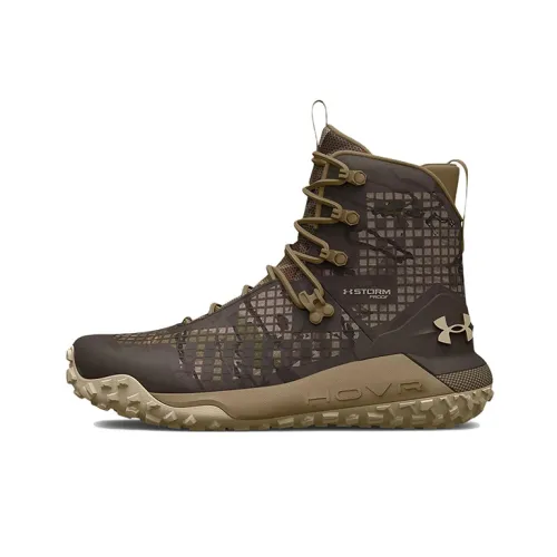 Under Armour HOVR Dawn Waterproof 2,0 Высокие кеды для уличной ходьбы коричневые