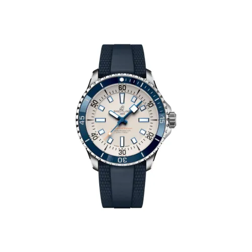 BREITLING Автоматический Механический Часы Мужские Super Ocean Collection 42 мм Бежевые
