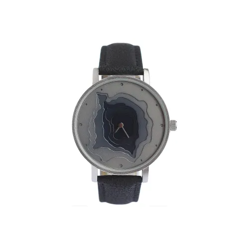 B·Y·A Кварцевый механизм кожаный ремешок часы унисекс разноцветный циферблат модель 202208161