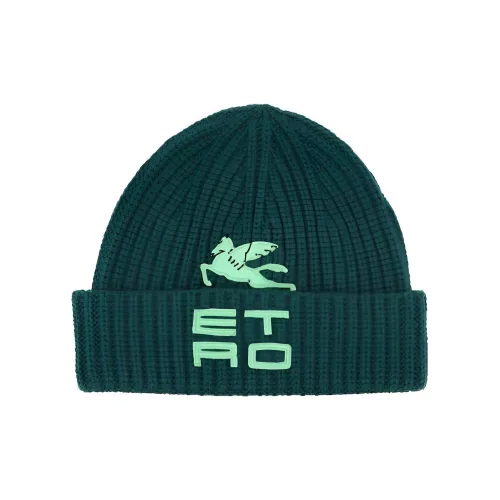 ETRO Хлопок Шапка-бини Бирюзовая Унисекс