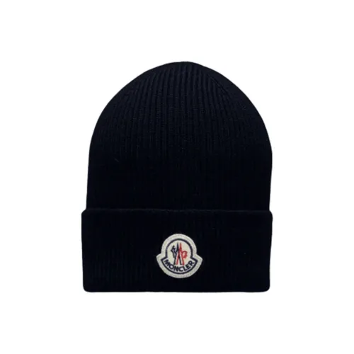 Moncler Вязаные Шапки Синий Унисекс