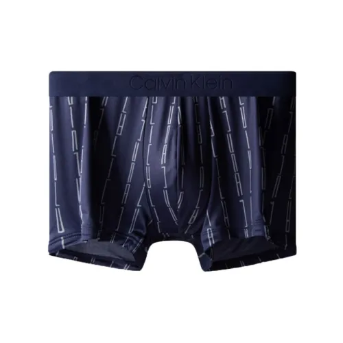 Calvin Klein Темно-синие мужские боксер-шорты
