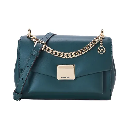 MICHAEL KORS Lita Кожа Сумка через плечо Сумка Сумка через плечо Средняя Женская Темно-зеленая