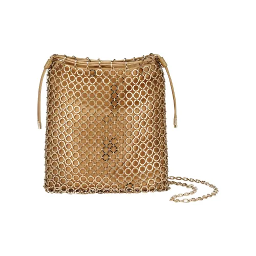 BVLGARI COCKTAIL Клатч Сетка Heritage Из Латуни С Покрытием Из Светлого Золота, Подкладка Из Атласа Цвета Светлого Золота