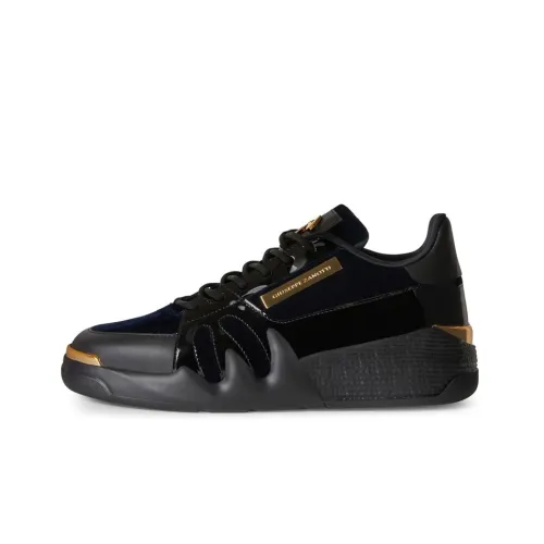 Giuseppe Zanotti GZ Talon Low Скейтборд Кроссовки Мужские Черные