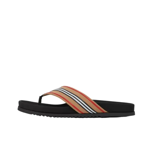 Burberry Шлепанцы Мужские Бежевые