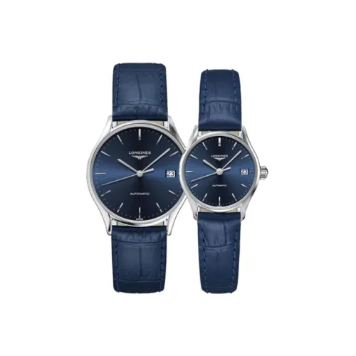 Longines Lvya Collection Автоматический Механический Механизм Унисекс Часы 35мм+25мм 35мм+25мм Синий Циферблат