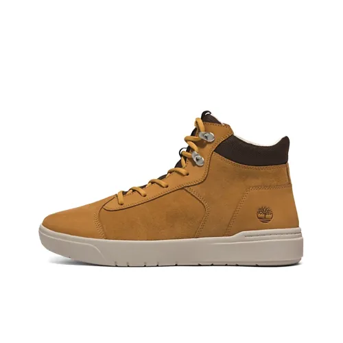 Timberland Seneca Bay Chukk High Топ Скейтборд Кроссовки Мужские Светло-Коричневые