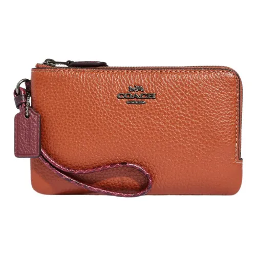 COACH Double Zip Wallet Клатчи Женские