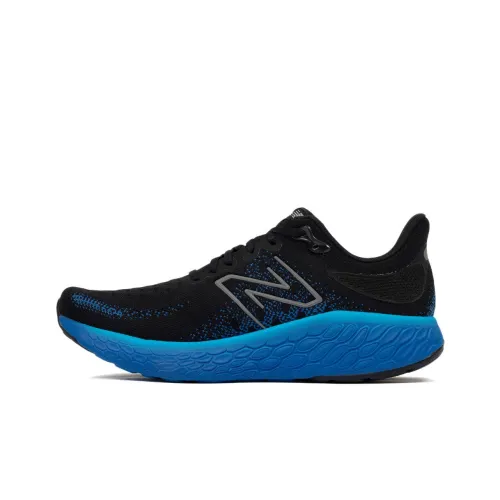 New Balance NB Свежий Foam X 1080v12 Низкий Топ Беговые кроссовки Мужские Черный Синий