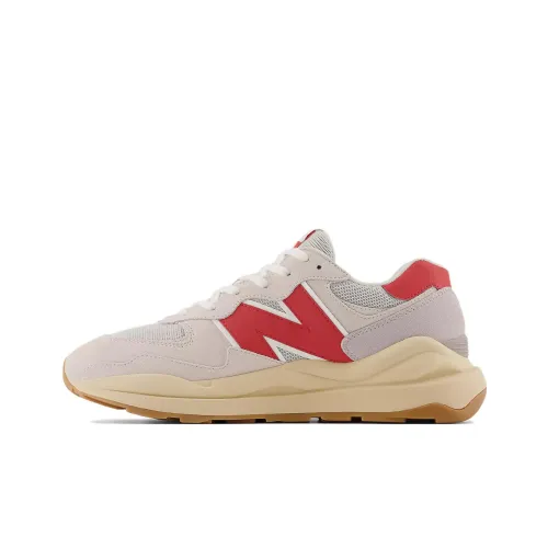 New Balance NB 5740 Low Топ Марафон Беговые кроссовки Унисекс Бежево-красный