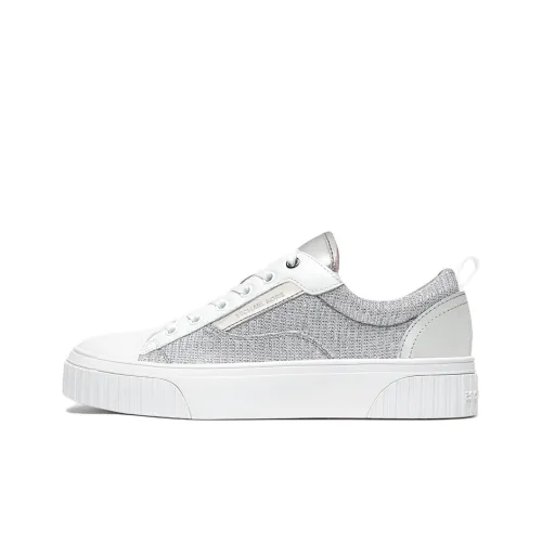 MICHAEL KORS Scar Стильные Скейтбординги Женские Серебряные Белые