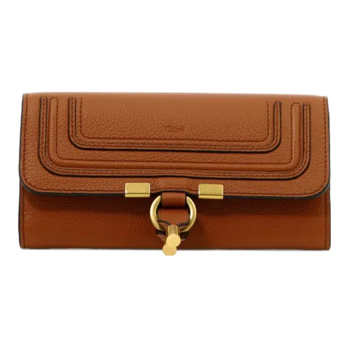 Chloe Телячья кожа Кошелек Женские Коричневый