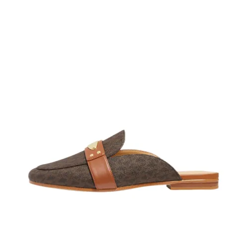 MICHAEL KORS Домашние тапочки Женские Темно-коричневый