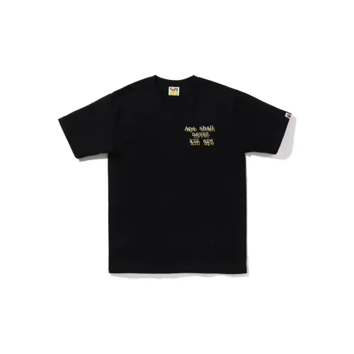 A BATHING APE Bape Мужская футболка с коротким рукавом